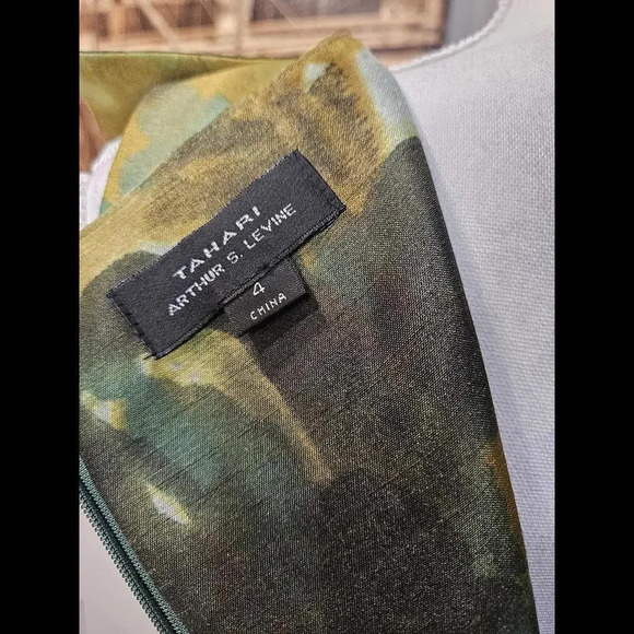 Elegant Multicolor Sleeveless Dress - Picture 2 of 8